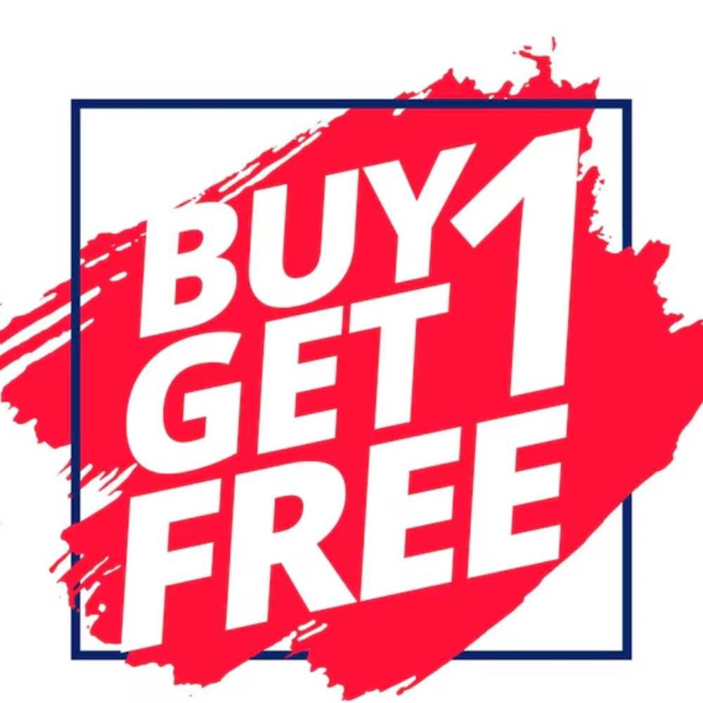 5/10/26 ONLY SALE BUY 1 GET 1 must be equal or less price